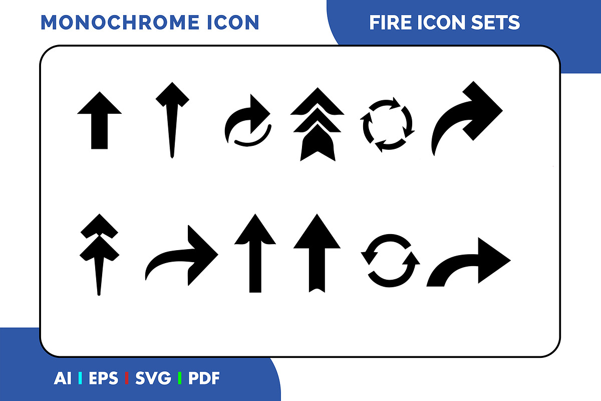 Minimalist Arrow Icons Bundle, a Solid Icon by Fontmine Studio (Photo 1 of 3)