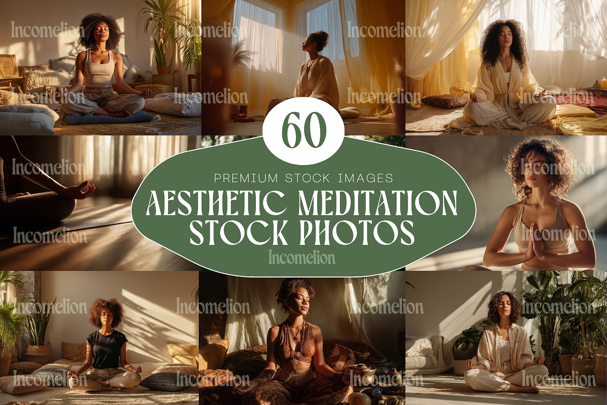 60 Authentic Meditation Stock Photos, a Sports & Recreation Photo by Incomelion (Photo 1 of 12)