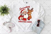 Spreading Christmas Cheer PNG, an Illustration by Craft Nest (Thumbnail 3 of 6)