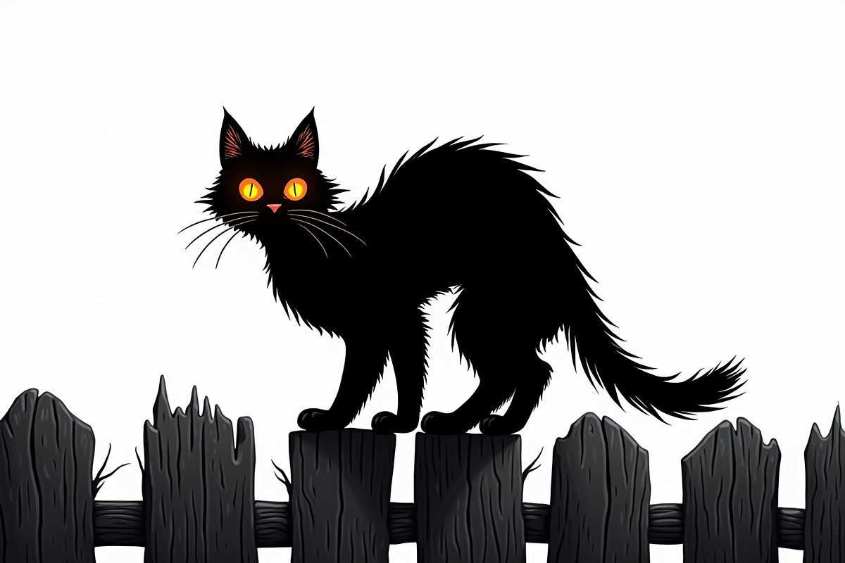 Elegant Cat  Silhouette Bundle, an Object Graphic by hafijul (Photo 6 of 10)