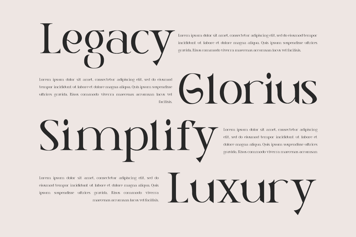 Alestyn - Aesthetic Modern Serif, a Serif Font by Pandeka Studio (Photo 7 of 12)