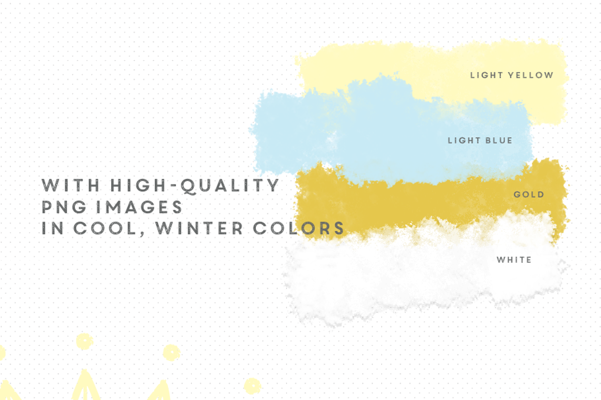 Vector textured grungy snowflakes, a Texture Illustration by Palette Pursuit (Photo 4 of 5)