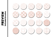 Art Deco Patterns 2.0 for Procreate, a Brush Add-On by Design av MAD (Thumbnail 4 of 9)