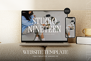 Showit Website Template | Agency, a Websites & App Template by Rosetta Lane Design (Thumbnail 1 of 10)