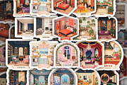 Astro Abode Zodiac Room Clipart, an Object Graphic by Jakayla Digital Co (Thumbnail 24 of 30)