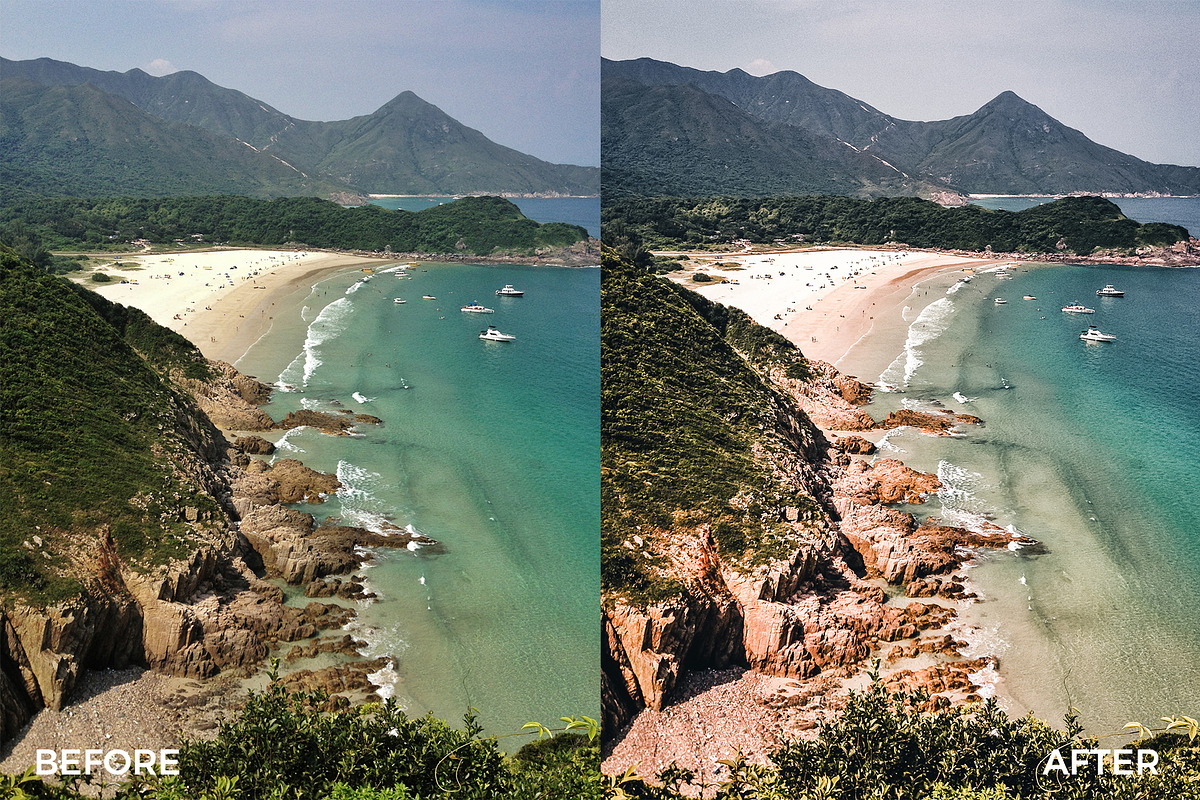 Sand + Water MOBILE & DESKTOP Preset, an Action Add-On by in between details (Photo 3 of 9)