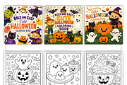 Bold Easy Cute Halloween Coloring, a Seasonal Illustration by Design Station (Thumbnail 2 of 3)