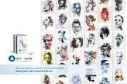 artinone Photoshop Brushes, a Brush Add-On by artinone.art (Thumbnail 5 of 10)