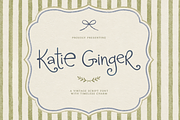 Katie Ginger Font, a Script Font by gafaroff studio (Thumbnail 1 of 7)