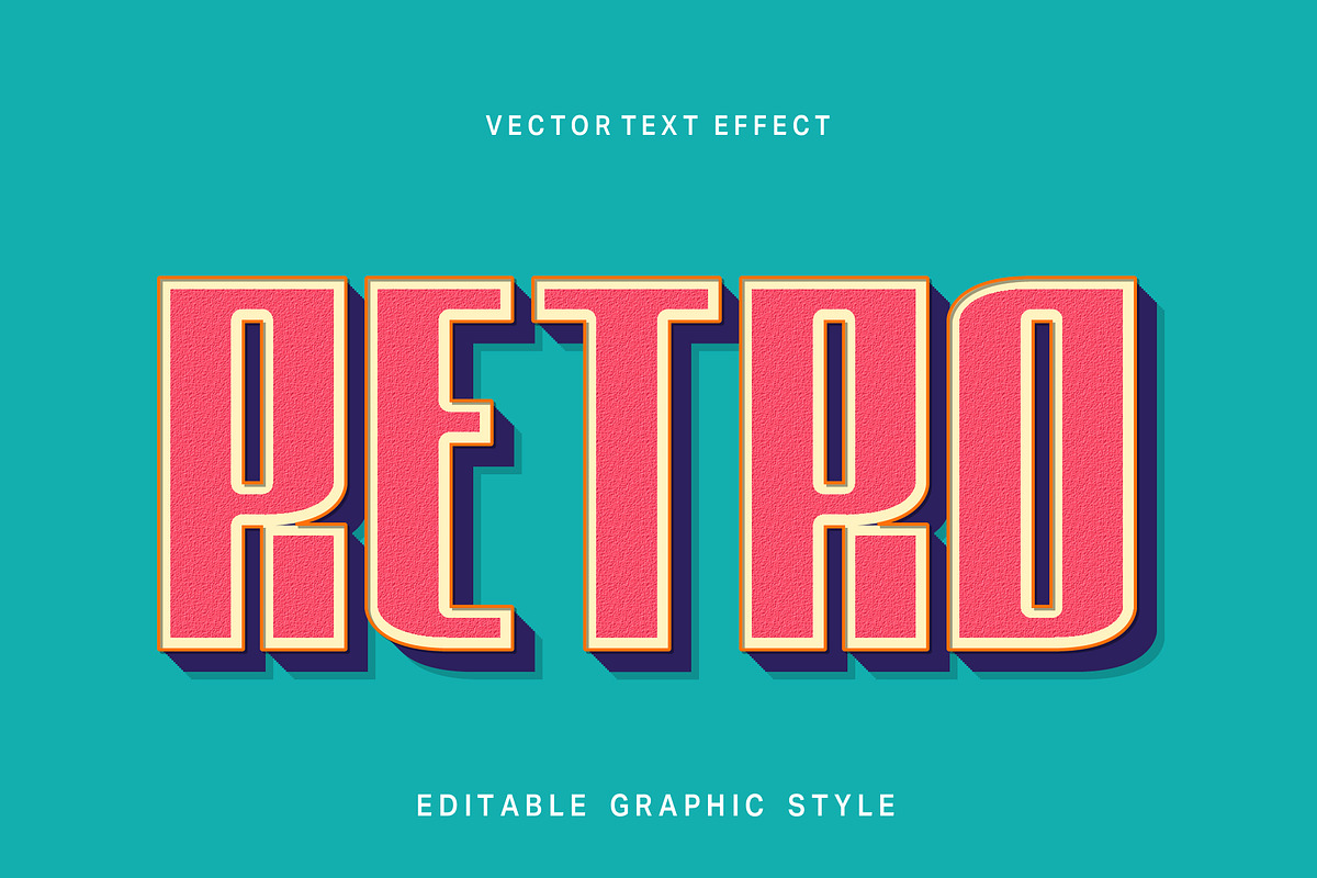 Vintage Bold Text Effect