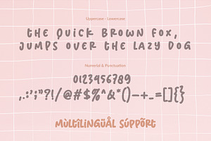 Shining Monday - Cute Display Font