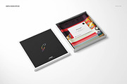 Twill silk Scarf Mockup Set, a Packaging Mockup by creatsy5 (Thumbnail 4 of 16)