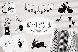 Minimalist Scandinavian Easter Set