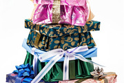 86 Gift boxes with ribbons and bows, a Holiday Photo by Handmadefont (Thumbnail 90 of 90)