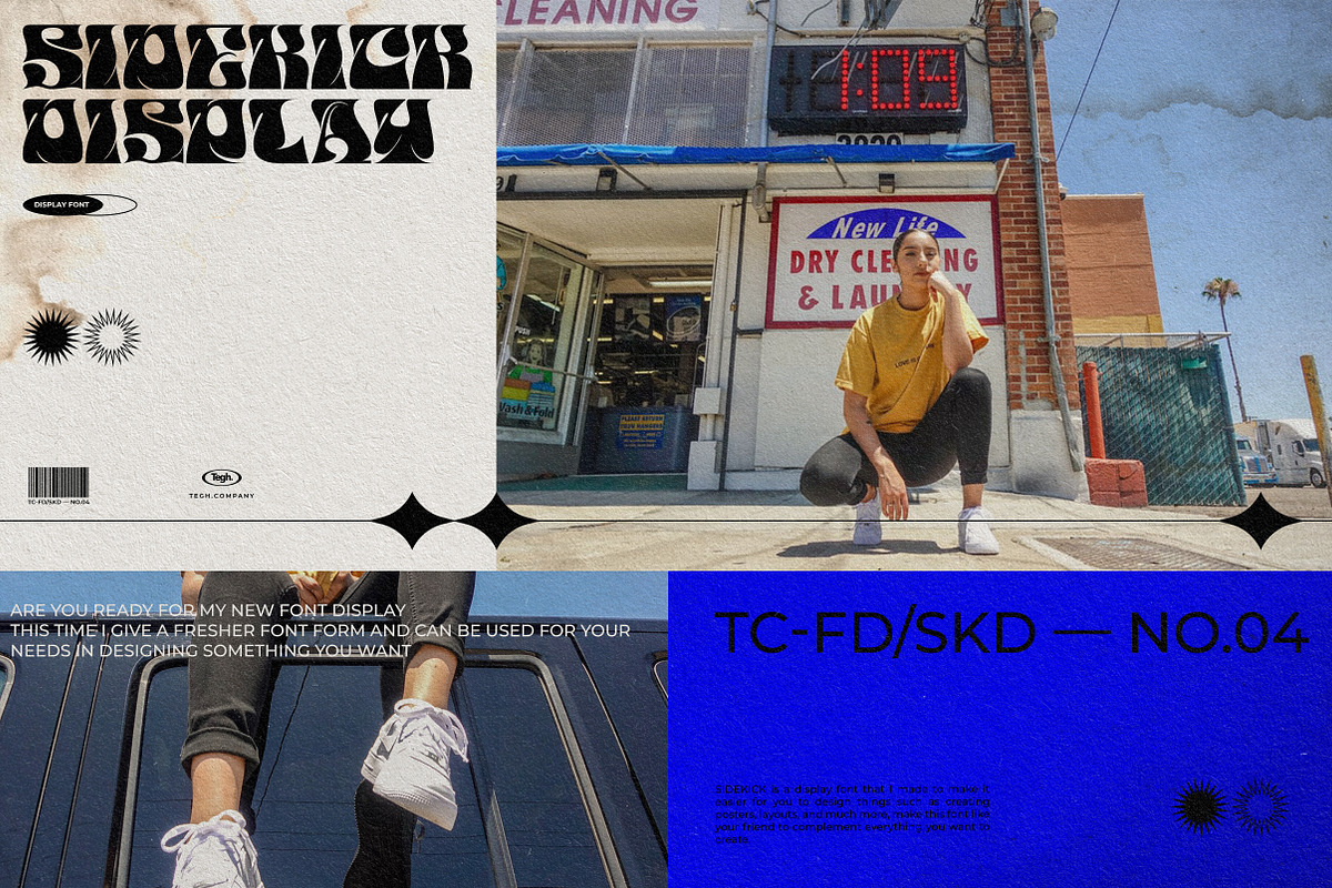 Sidekick Display font, a Font by Tegh co. (Photo 3 of 10)