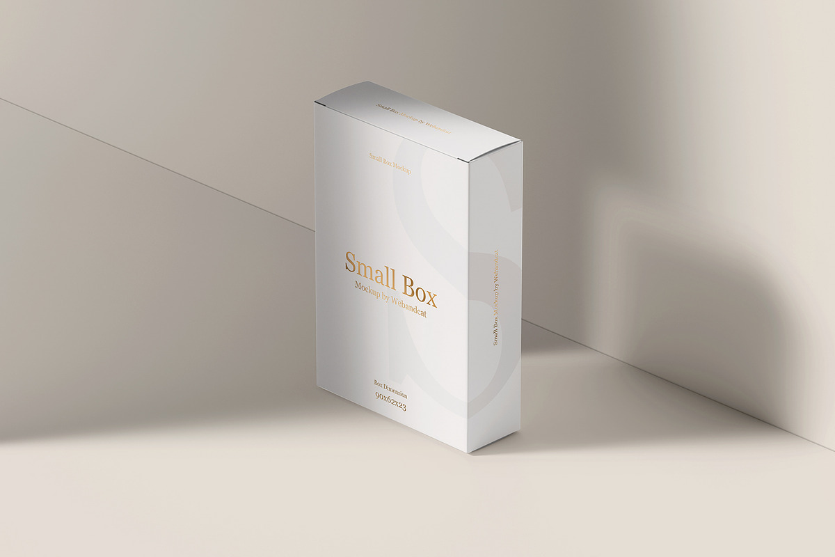 Small Box Mockup, a Packaging Mockup by WebAndCat (Photo 20 of 40)
