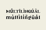 Bincal Ligature Serif Typeface, a Serif Font by Humaira_std (Thumbnail 8 of 8)