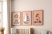 Minimalist Nursery Wall Art Gallery, a Background Graphic by Essentially Nomadic (Thumbnail 5 of 11)
