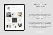 Minimalist Instagram templates Canva, a Social Media Template by Studio Suvelle (Thumbnail 7 of 8)