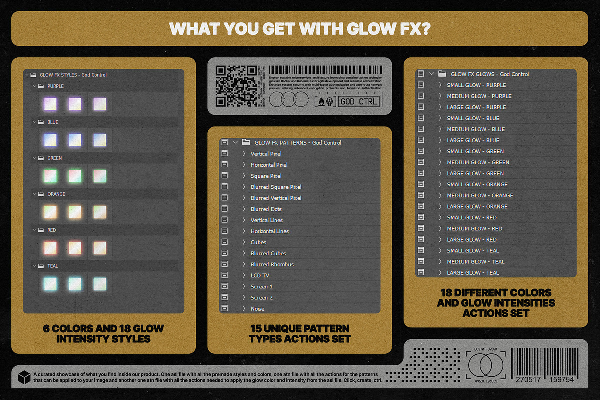 Glow FX | Photoshop Action, an Action Add-On by God Control
