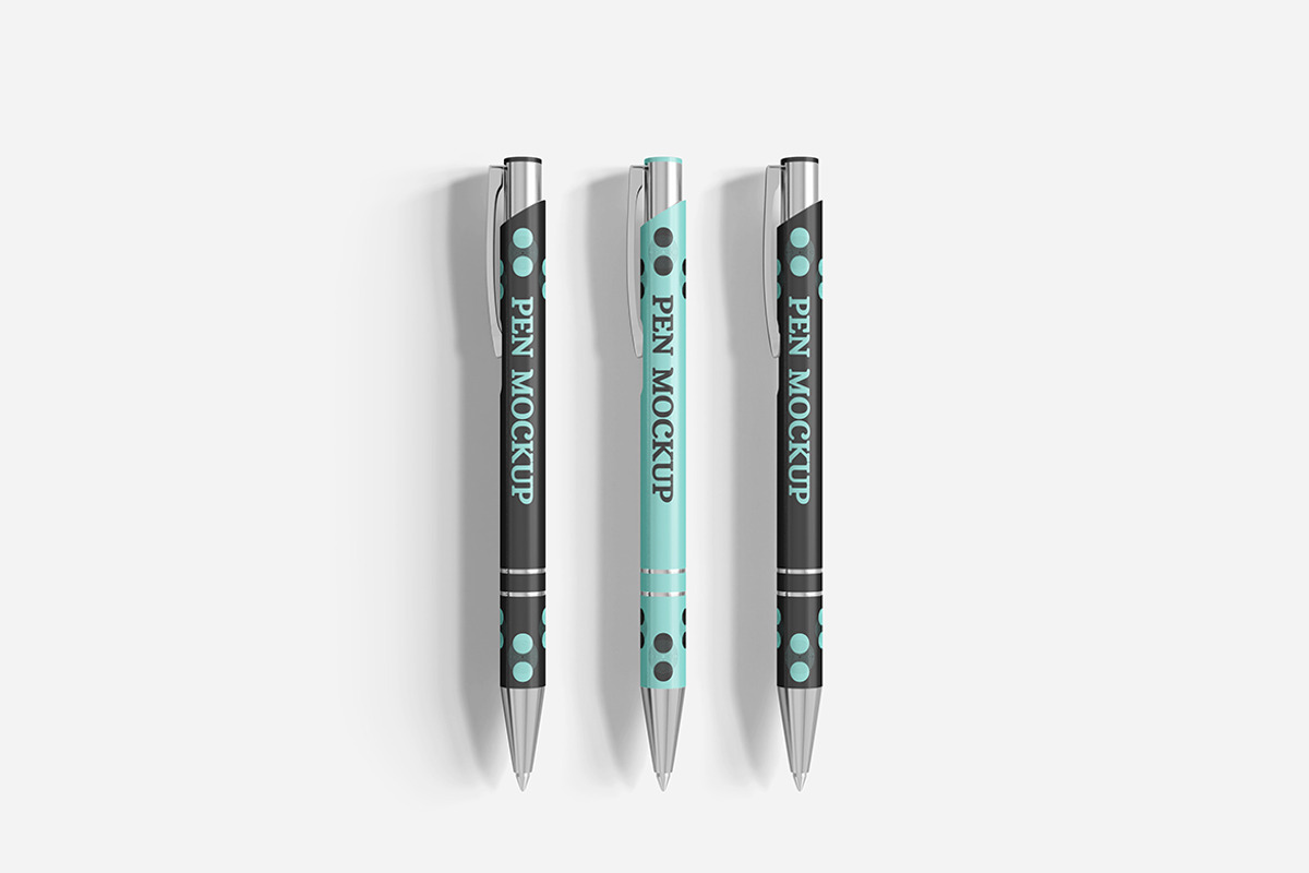 Pen Mockup, a Pens & Pencil Mockup by bimockup (Photo 2 of 6)