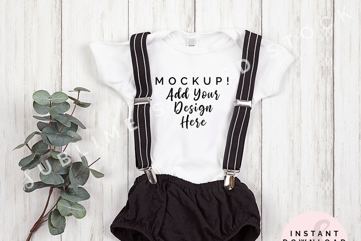 Onesie Mockup Bundle, Boy Bodysuit, an Apparel Mockup by SUBLIME Styled Stock (Photo 3 of 13)