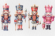 Christmas Nutcracker PNG Clipart, an Illustration by Moon Studio (Thumbnail 2 of 13)