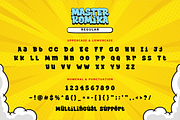 Master Komika - Comic Display Font, a Handwritten Font by Sronstudio (Thumbnail 13 of 16)