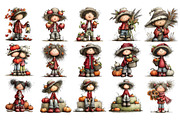 Autumn Farm PNG Clipart Bundle, a Seasonal Illustration by Nicolle's Colorful Art (Thumbnail 4 of 7)