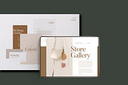 PS & Canva Celeste Brand Guideline, a Magazine Template by Eviory (Thumbnail 6 of 14)