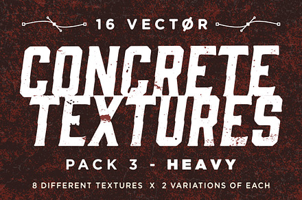 Vector Concrete Textures | Pack 3