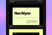 Offset Portfolio Template · Framer, a Templates & Theme by Bryn Taylor (Thumbnail 3 of 6)