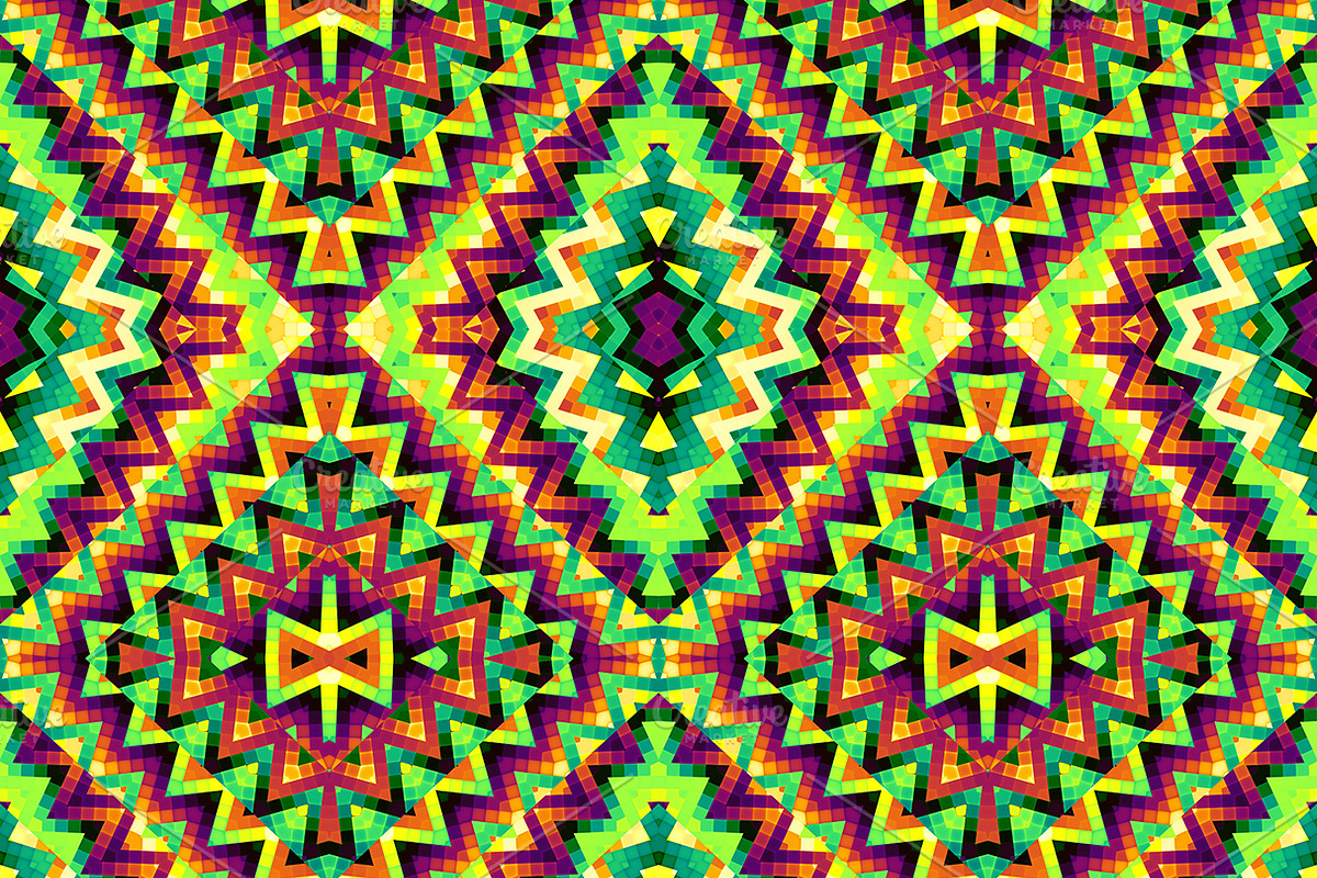 30 seamless aztec patterns JPG, a Pattern Graphic by tkdesign (Photo 30 of 31)