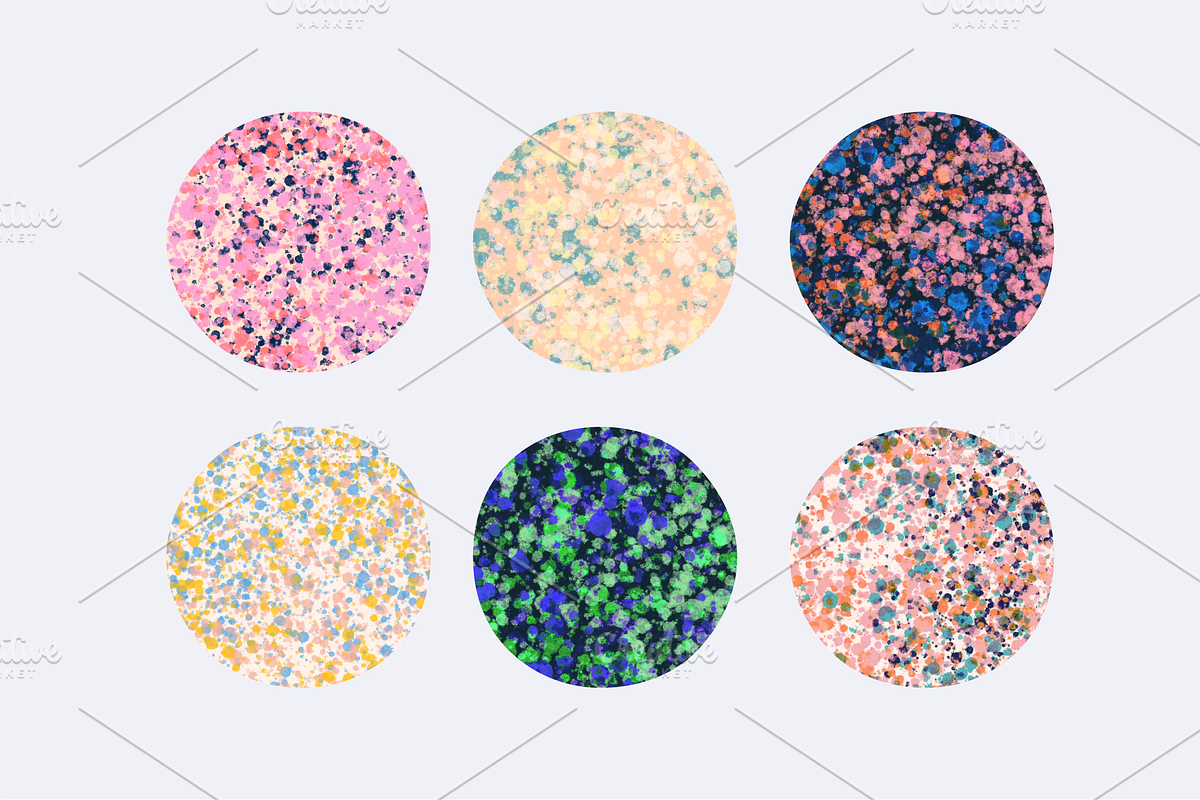Splatter Backgrounds, a Texture Graphic by Marinastu (Photo 9 of 10)