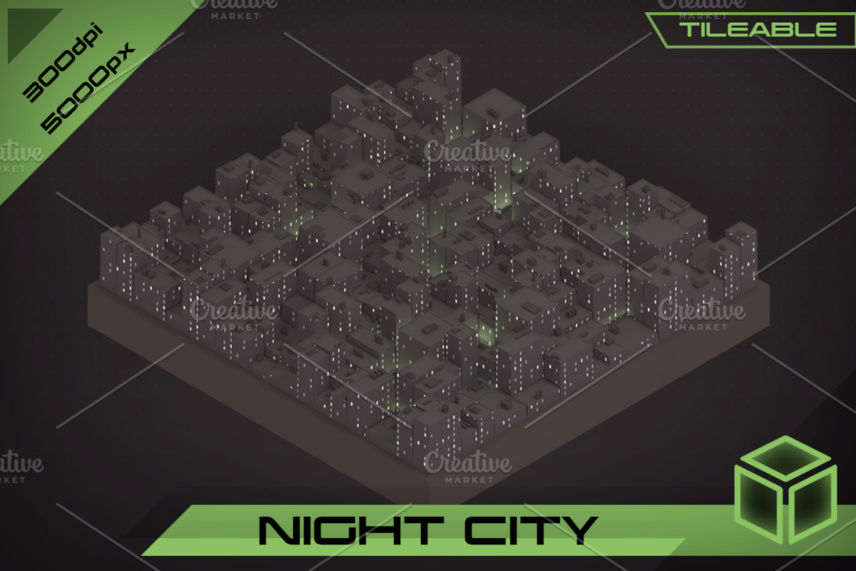 Night City, an Object Illustration by stallfish's art store (Photo 2 of 3)