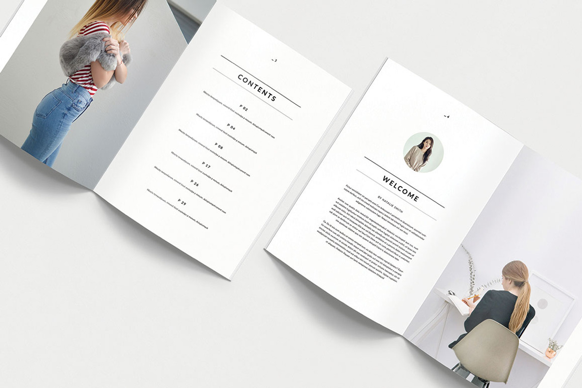 Magazine / Portfolio Bundle, a Magazine Template by Occy Design