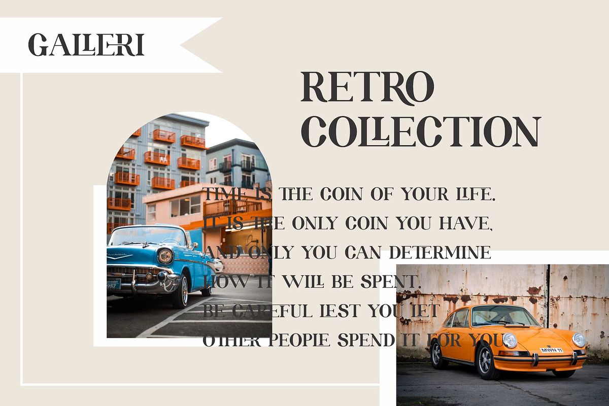 ROLATE Ligature Serif Typeface, a Serif Font by Alfinart (Photo 5 of 10)