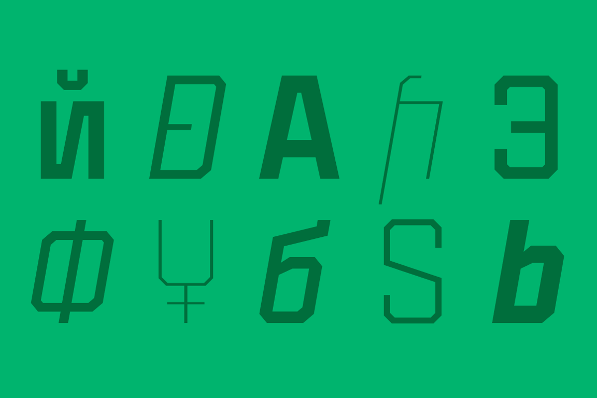 Binaria Font Family preview 5