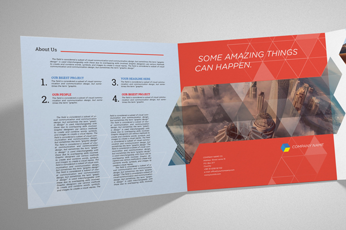 Indesign Square Brochure Nine, a Brochure Template by RudanStudio (Photo 3 of 6)