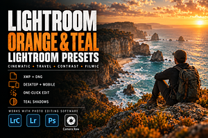 Orange and Teal Lightroom Presets