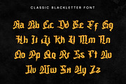 Mavient - Classic Blackletter Font, a Blackletter Font by Dhabee (Thumbnail 15 of 16)