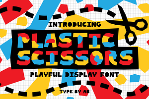 PLASTIC SCISSORS Playful Display