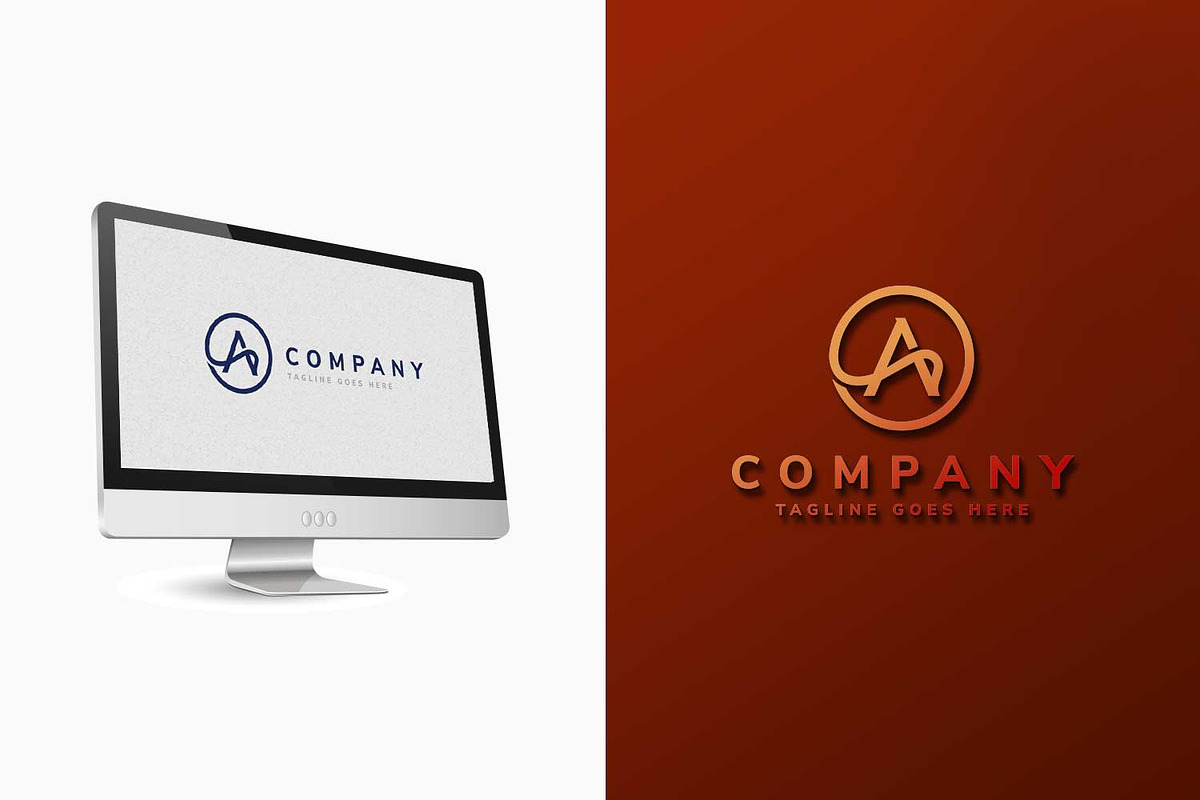 Letter A Logo, a Branding & Logo Template by C_Monica (Photo 3 of 3)