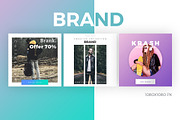 Brand - instagram Social Media, a Social Media Template by BlilDesign (Thumbnail 3 of 4)