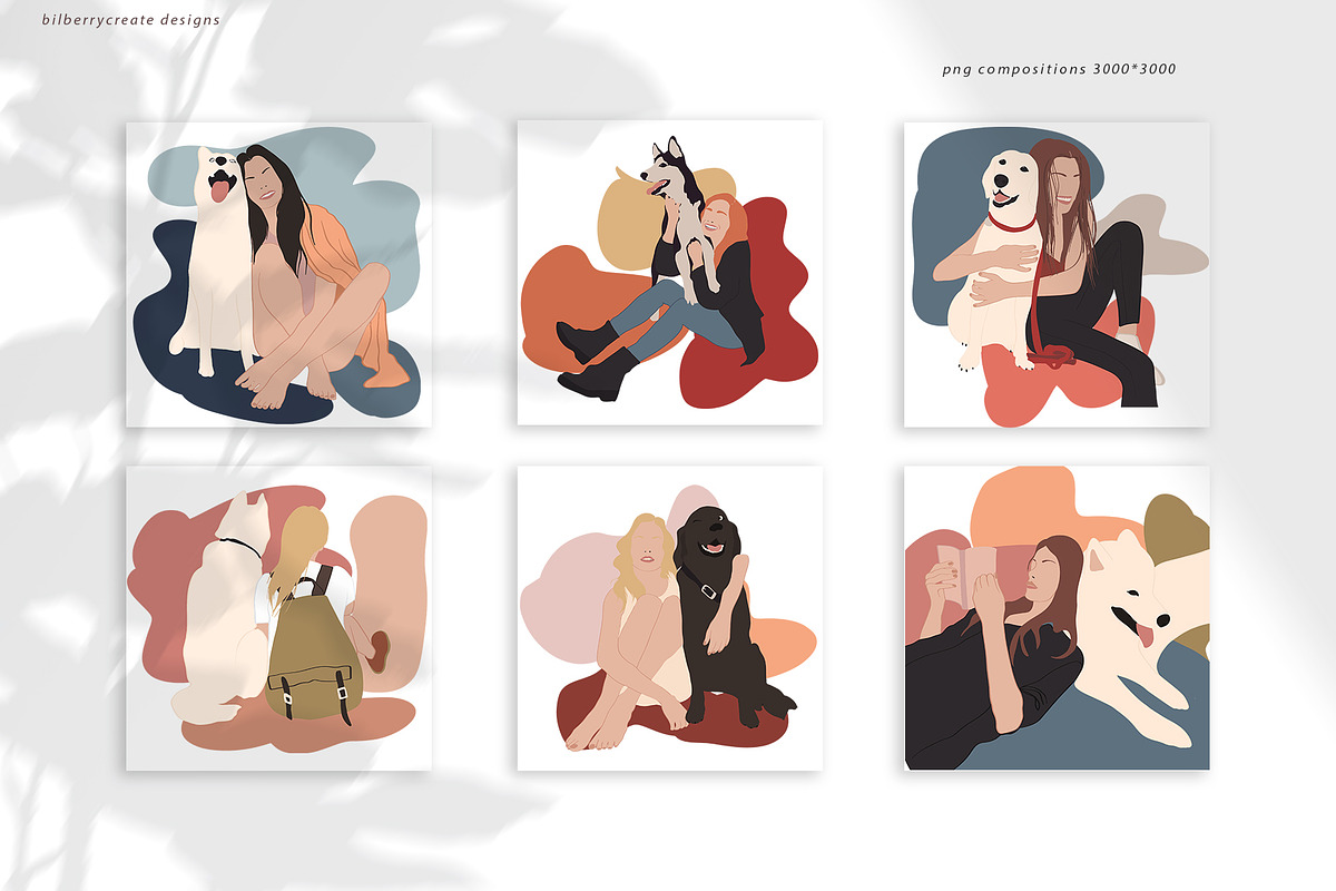 Best Friend collection, an Animal Illustration by BilberryCreates (Photo 4 of 18)