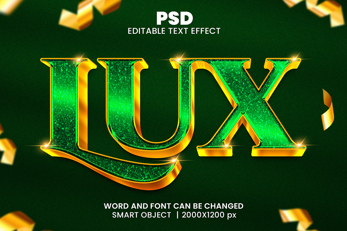 15 best luxury 3d Text Effect bundle, a Layer Style Add-On by bdrobin (Photo 7 of 16)