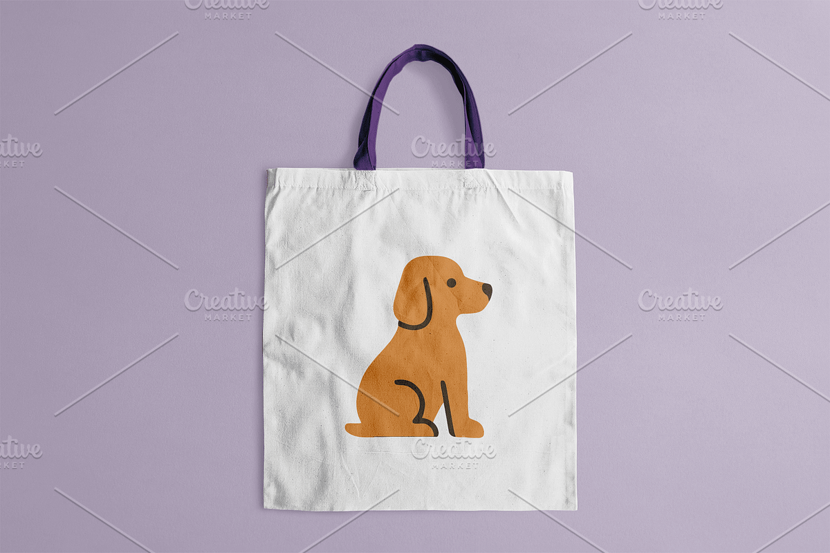 Dog Breed Icons Flat Design, a Branding & Logo Template by Vectorium Studio (Photo 13 of 13)