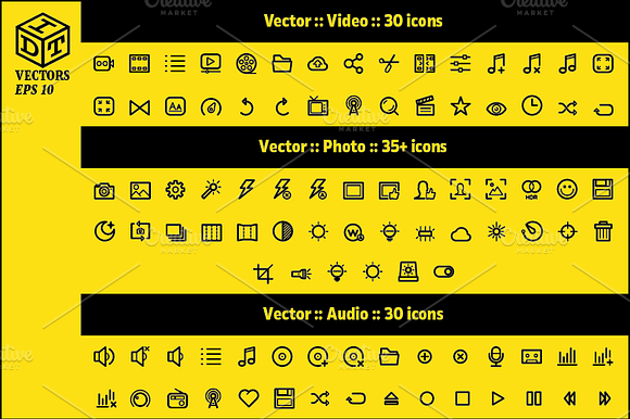 2600+ Vector Icons Pack | Part1 preview 5