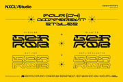 NCL GESROB - Cyberpunk Font, a Sans Serif Font by Enxyclo Studio (Thumbnail 6 of 14)