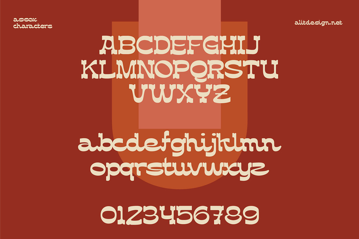 assox typeface, a Script Font by alit design (Photo 9 of 16)